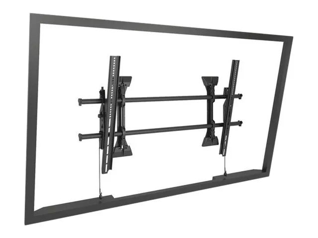 Chief Fusion X-Large Tilt TV Wall Mount - For Displays 55-100" - Black - Befestigungskit (Kippbare Wandhalterung, 2 Verbindungsklammern)