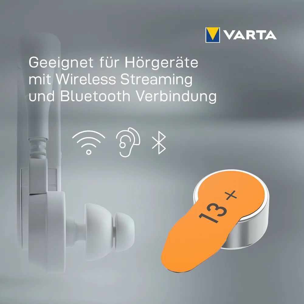 VARTA Hearing Aid Batteries 13 Blister 8