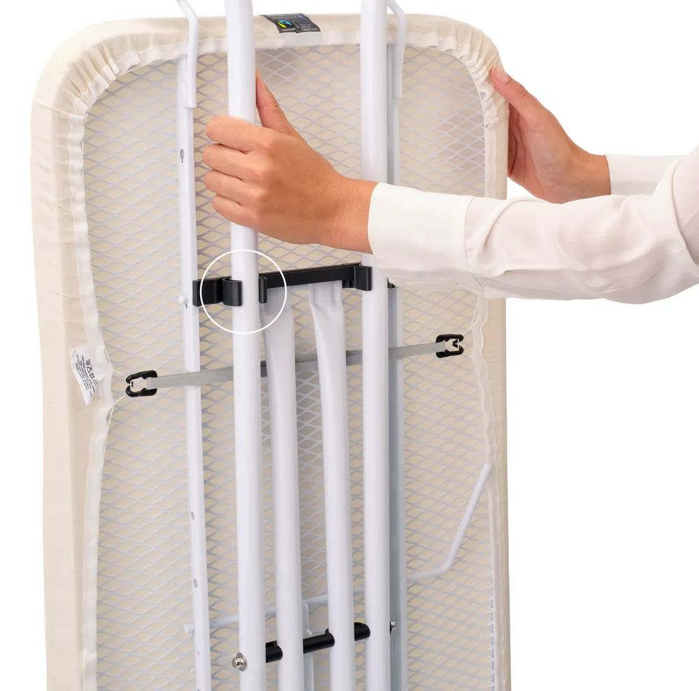 Brabantia Bügeltisch C, 124x45cm, Dst-Ablage Solid - Fresh Breeze
