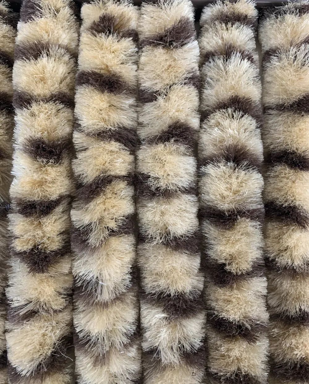 Arisol Flauschvorhang 100 x 200 cm hblau-dblau