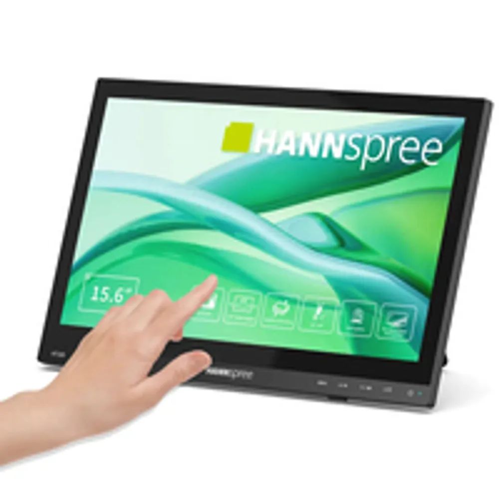 Hannspree 39.6cm 15.6" HT165HPB 16 9 M-Touch HDMI black