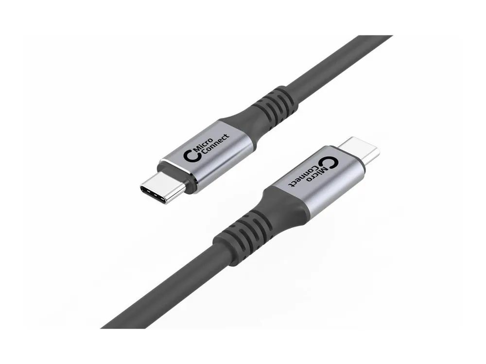 MicroConnect USB-C to Cable Premium 100W 20Gbps 4K60Hz - Kabel - Digital/Daten