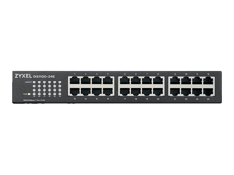 ZyXEL GS-1100-24E - Switch - unmanaged - 24 x 10/100/1000
