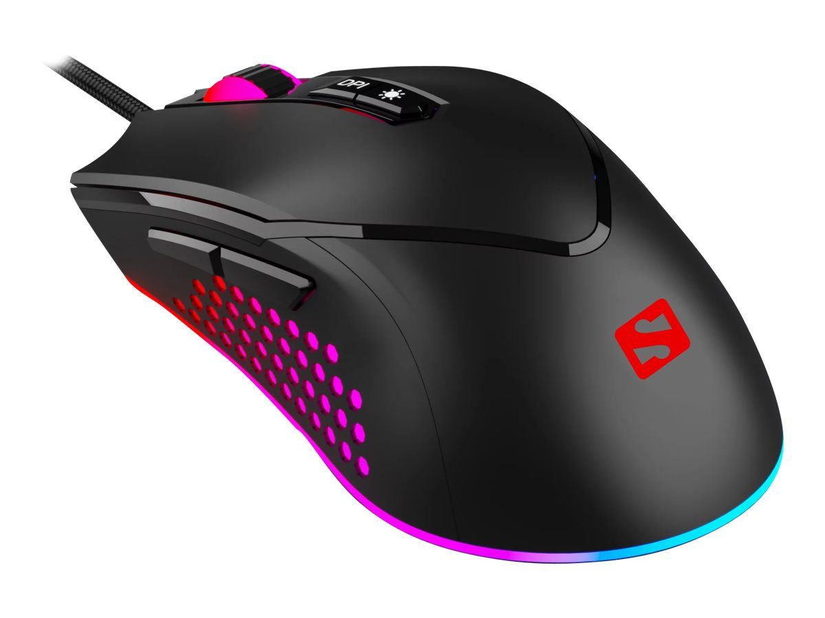 SANDBERG Azazinator Mouse 6400 - Maus - 7 Tasten