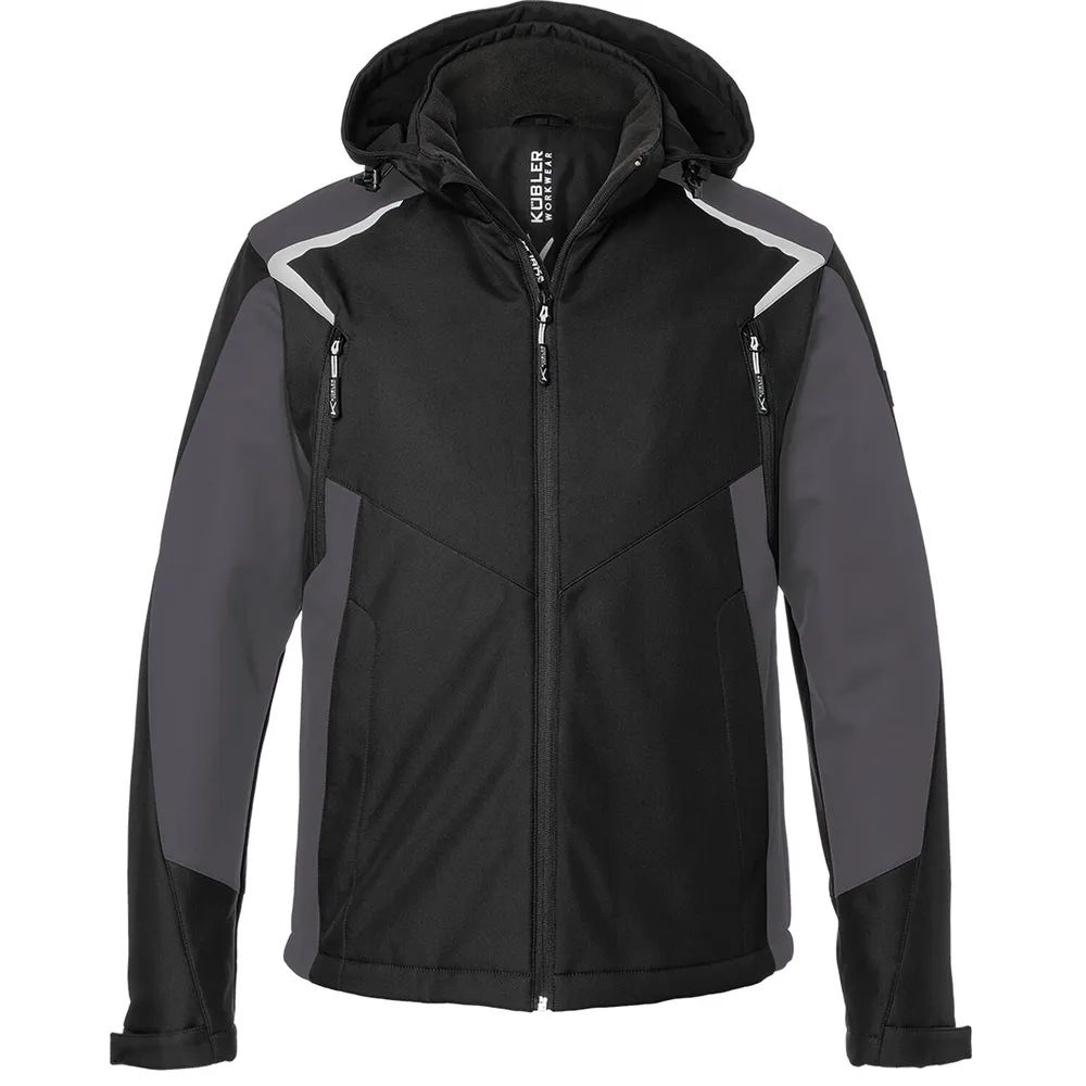KÜBLER Winter-Softshelljacke 1325 Bodyforce schwarz/anthrazit XL