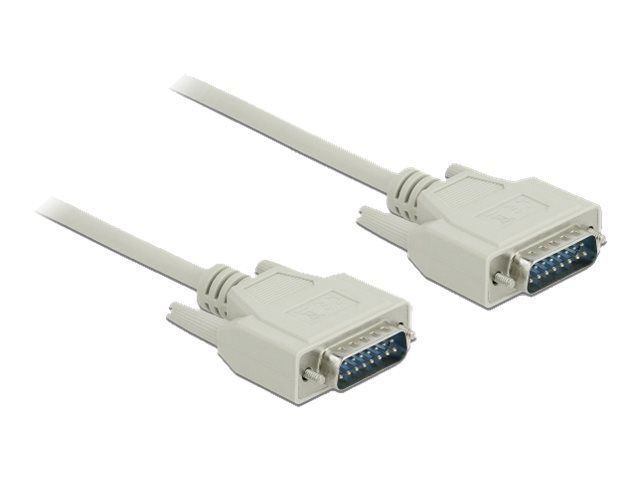 Delock Kabel seriell - DB-15 (M) zu DB-15 (M)
