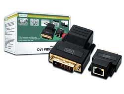 DIGITUS DVI Extender über CAT5 / CAT6