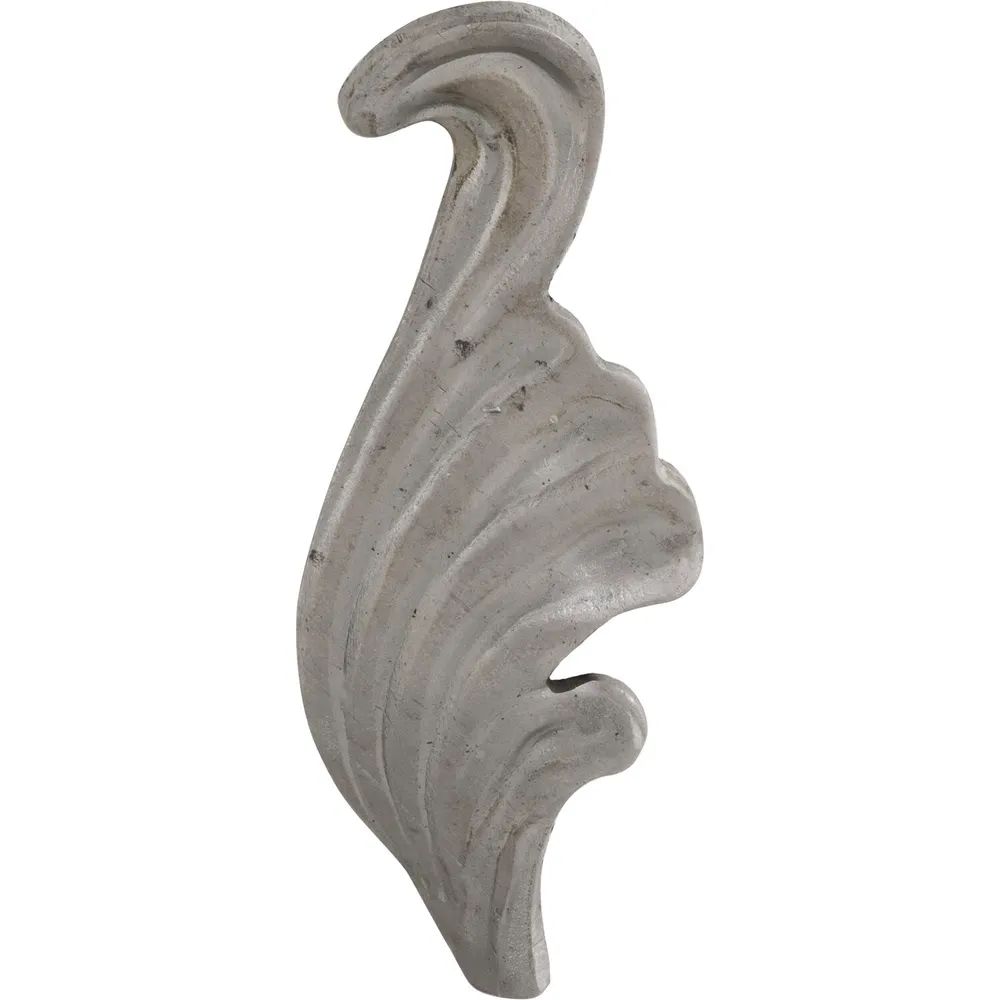 ARTEFERRO Blatt, rechts, 40 x 110 x 3 mm, Schmiedeeisen