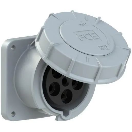 PCE ANBAUDOSE GER. 63A 5P 1H IP67 / PCE 335-1