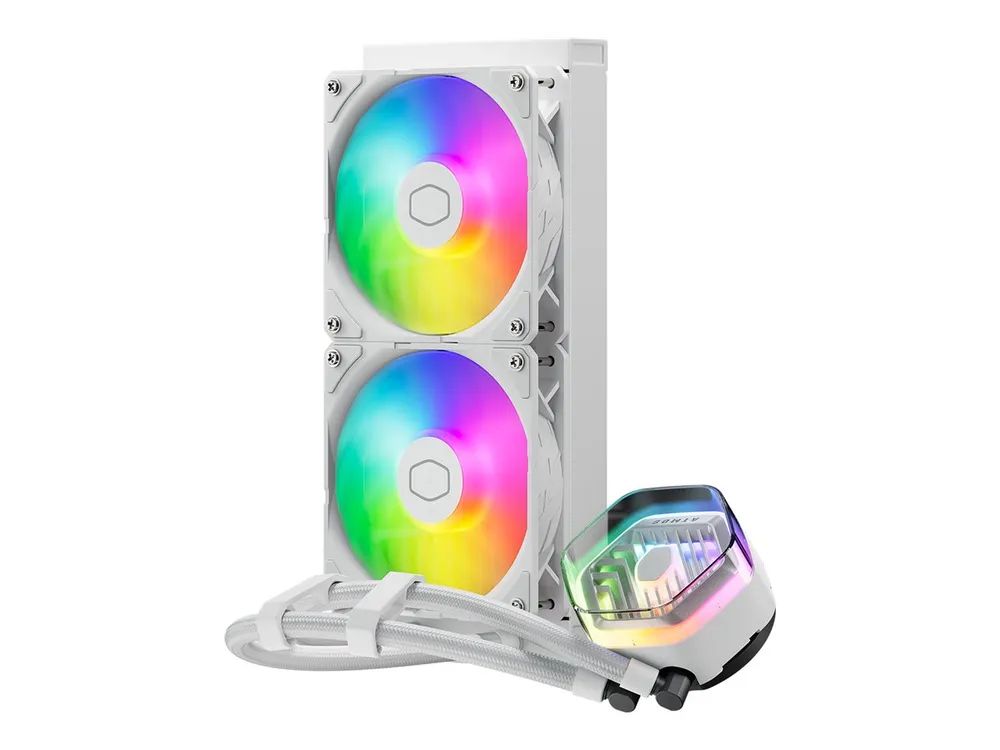 Cooler Master MasterLiquid 240 Atmos - Prozessor-Flüssigkeitskühlsystem - Kühlergröße: 240 mm - (für: LGA1156, LGA1155, LGA1150, LGA1151, AM4, LGA1200, LGA1700, AM5)