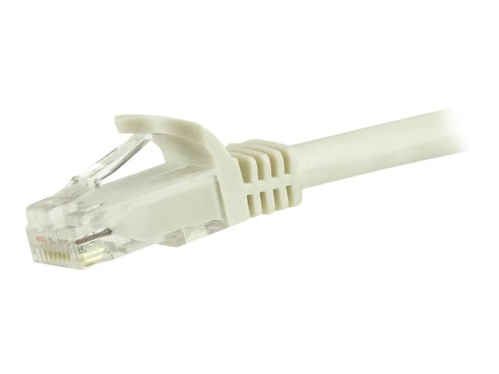StarTech.com 1,5m CAT6-Kabel - Patchkabel - weiß - Snagless - Patch-Kabel - RJ-45 (M)