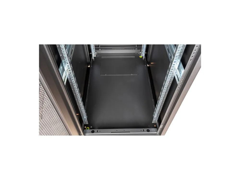 ROLINE Basic - Schrank Netzwerkschrank - perforierte Tür, 600x1000 BxT - RAL 9005, Jet Black - 26U - 48.3 cm (19")