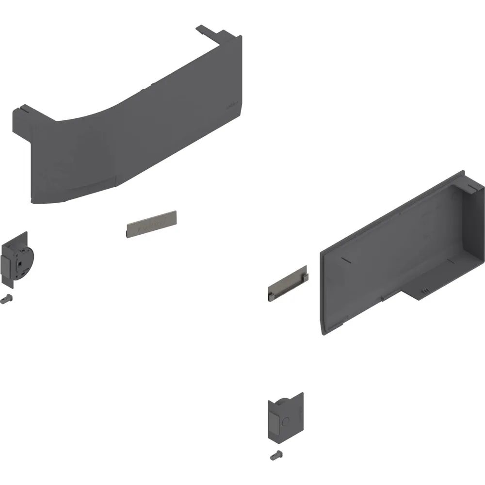 BLUM AVENTOS HK TOP Abdeckkappen-Set für SERVO-DRIVE, Kunststoff tiefgrau