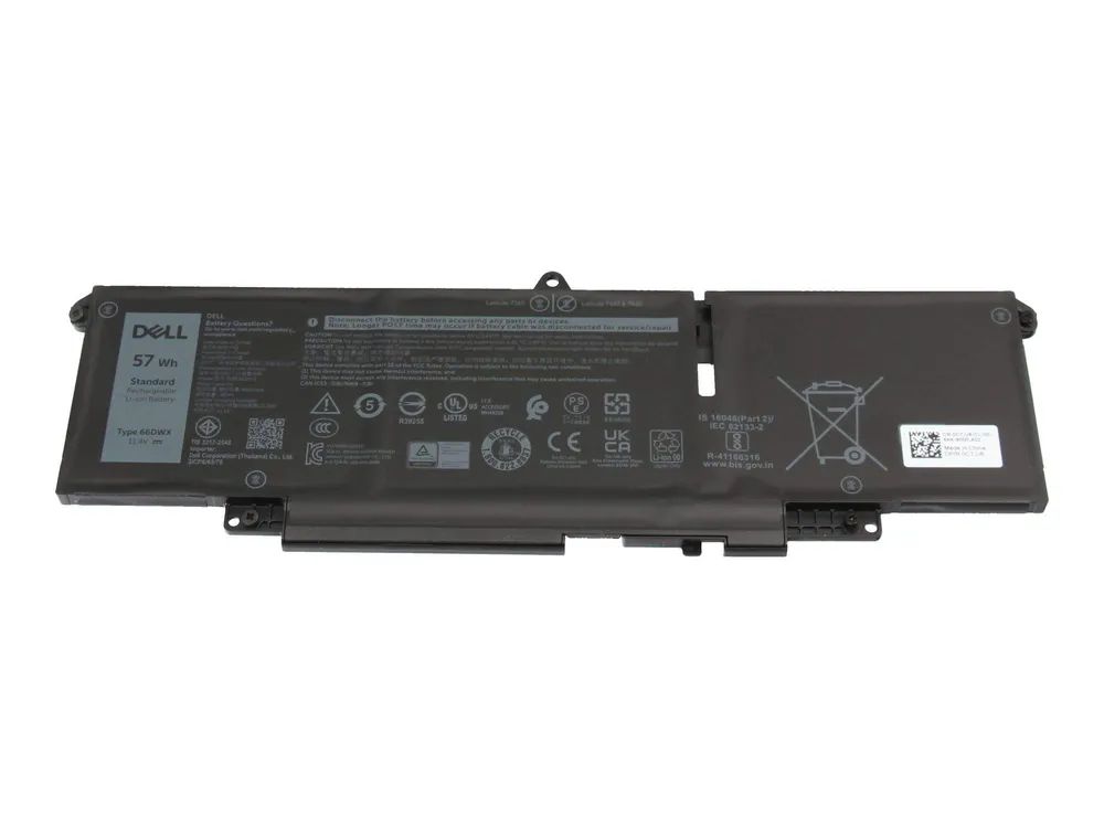 Dell 57Wh lithium-ion battery for Latitude laptops - Batterie - 4.878 mAh