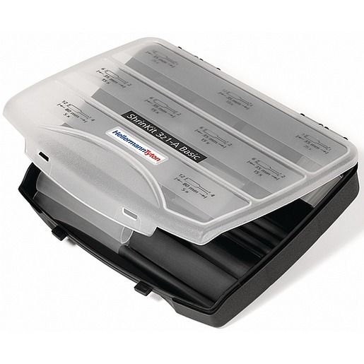 HellermannTyton SCHRUMPFSCHLAUCH-SET / HELL SHRINKIT 321-A BASIC 380-03004