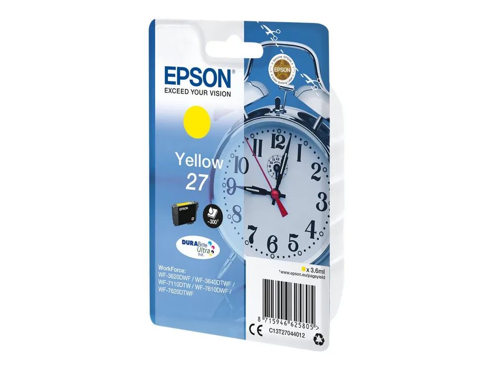 Epson 27 - 3.6 ml - Gelb - original - Blister