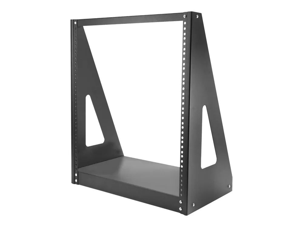 StarTech.com 2POSTRACK12 2 Pfosten Schwerlast Rack (Open Frame Server Rack, 12HE)