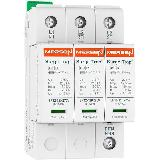 Mersen Ü-ABLEITER T1+2 275V 3P +FM / MERSEN STPT12-12K275V-3PM 83120131