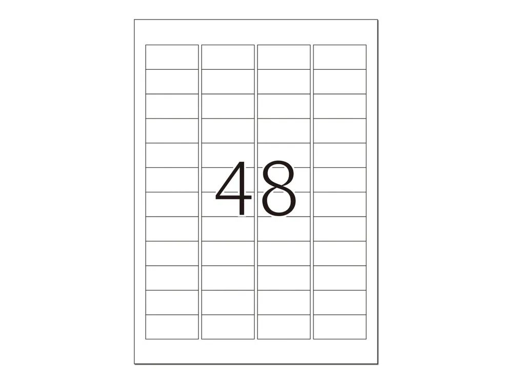 HERMA Selbstklebend - durchsichtig - 21.2 x 45.7 mm 1200 Etikett(en) (25 Bogen x 48)