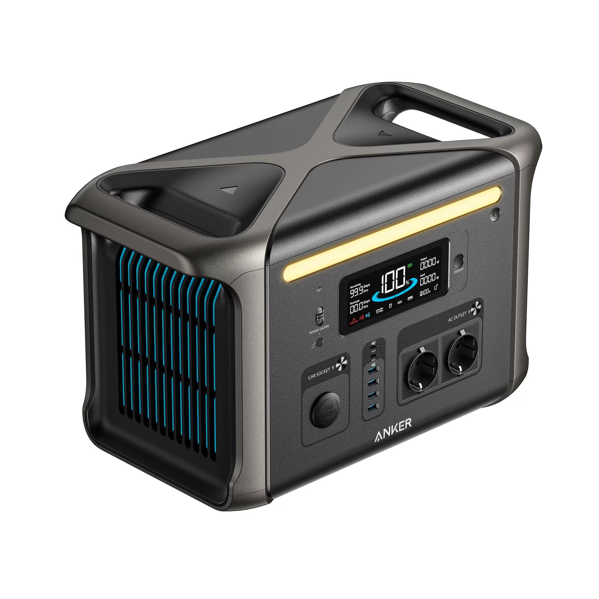 Anker Innovations Anker SOLIX F1500 - Tragbares kraftwerk - Wechselstrom 230 V