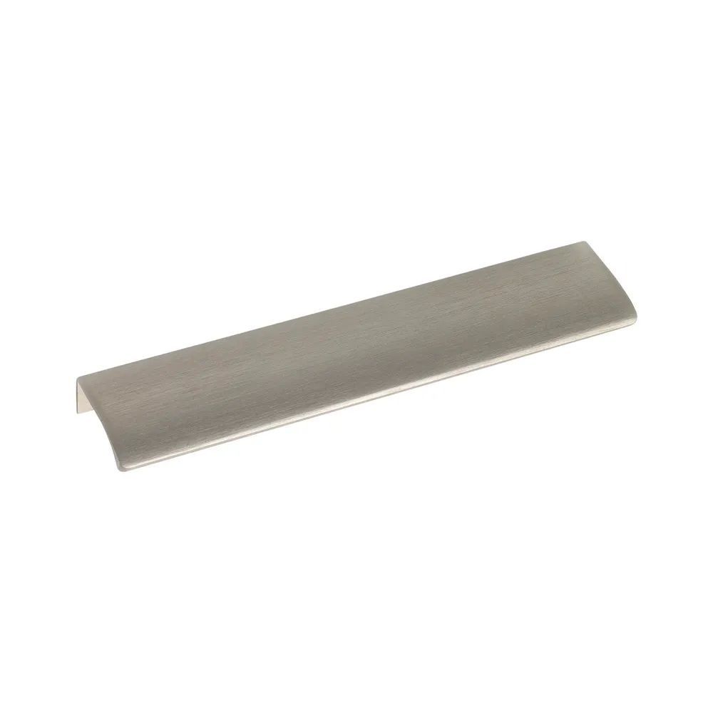 Furnipart Griffleiste Edge Straight LA 2 x 80 mm, Länge 200 mm, Aluminium Edelstahl Effekt