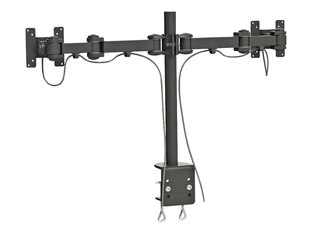 Neomounts FPMA-D960D - Befestigungskit - Voll beweglich - für 2 LCD-Displays - Schwarz - Bildschirmgröße: 25.4-68.6 cm (10"-27")