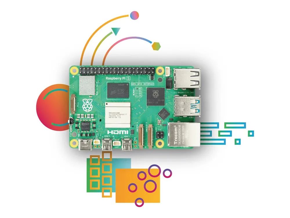 Raspberry Pi Pi 5 Model B - Einplatinenrechner