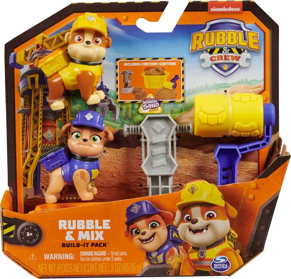 Spin Master Rubble & Crew - Actionfiguren-Set mit 2 Hundefiguren sortierter