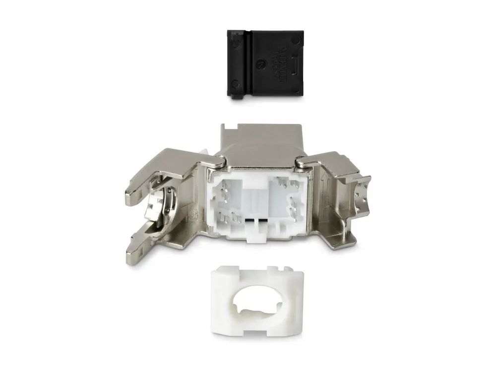 StarTech.com Cat8 Keystone Jack 6-Pack 180-Deg - Netzwerk - CAT 8