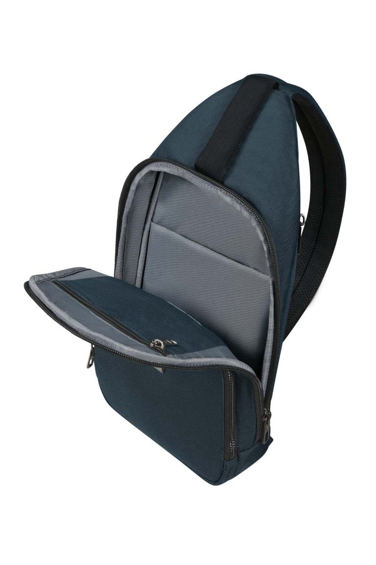 SAMSONITE SACKSQUARE SLINGBAG M, blue