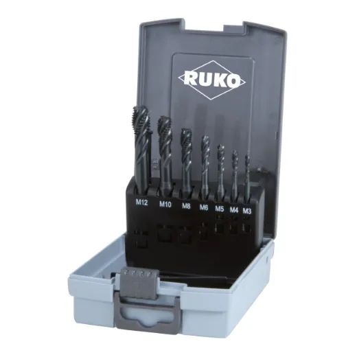 RUKO Maschinengewindebohrer-Satz Form C HSSCo5 VAP
