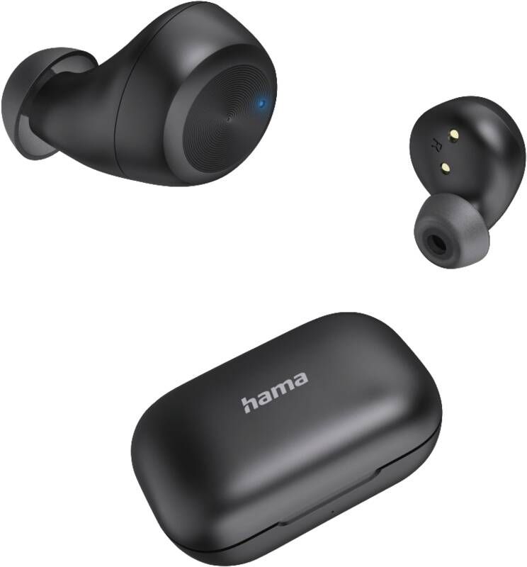 Hama Bluetooth®-Kopfhörer "Spirit Chop II", TWS, In-Ear, Equalizer, Schwarz