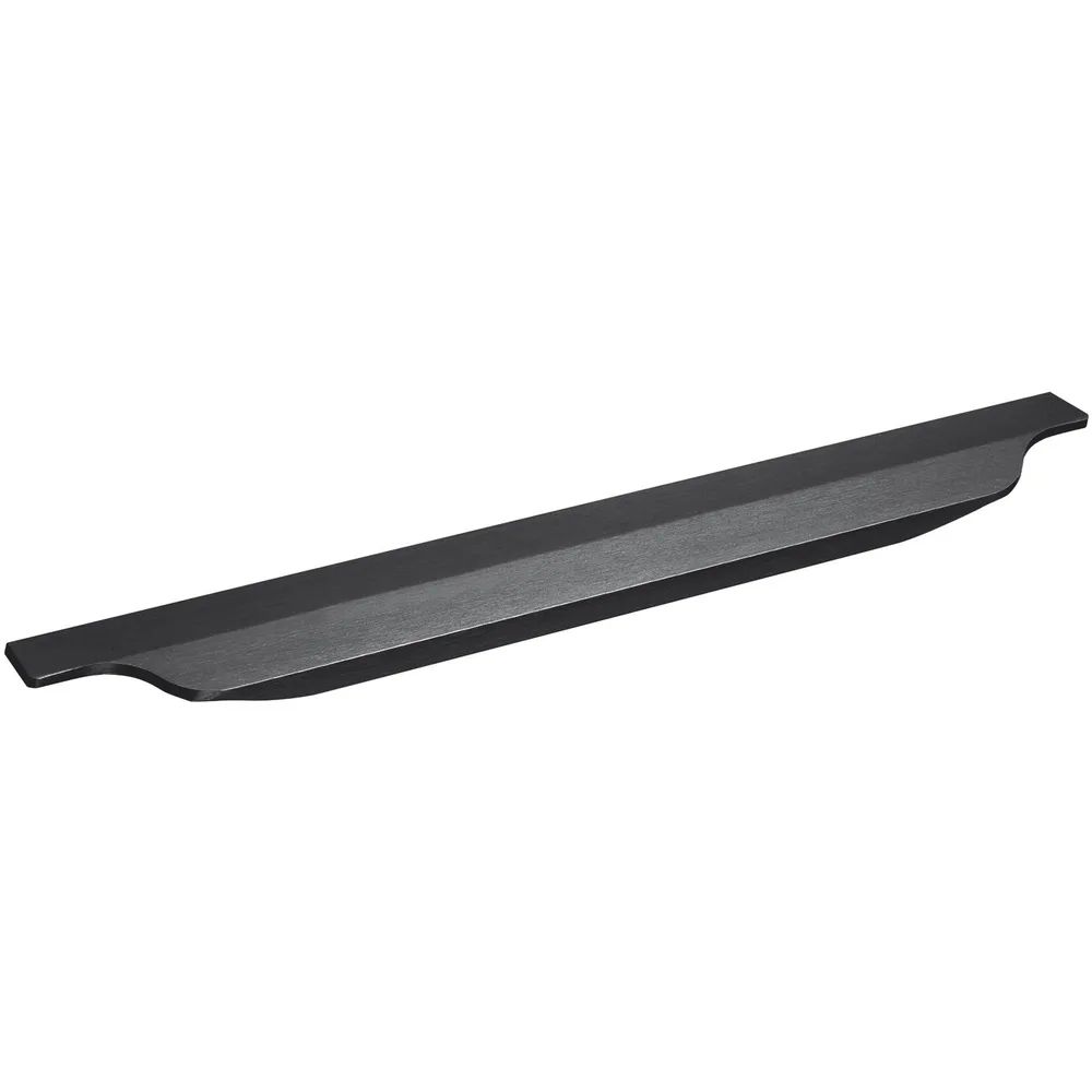 Alumis Griffleiste Kontur Länge 295 mm, Aluminium schwarz eloxiert