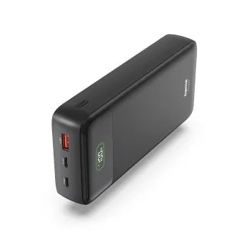 Hama Power Pack "PD27-W65" 27000mAh, Ausgänge: 2xUSB-C, USB-A, Schnellladen, Ant
