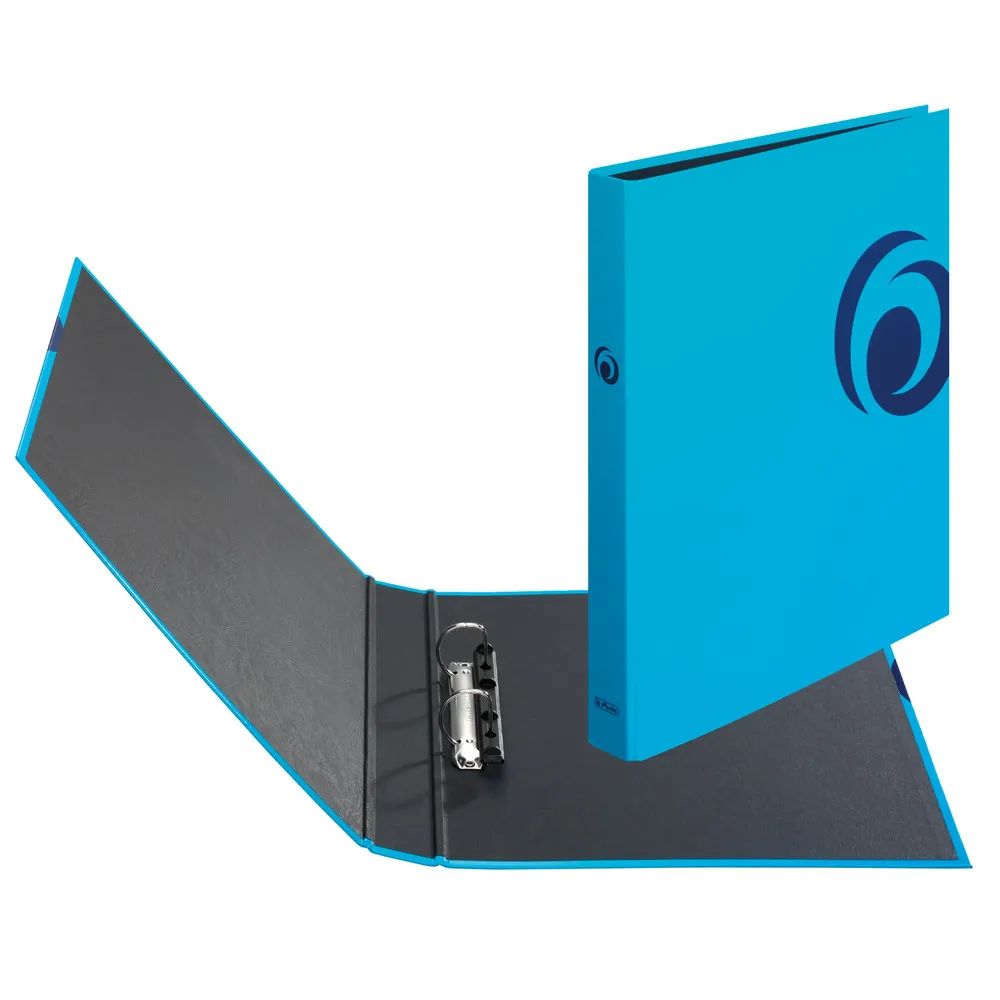 herlitz Ringbuch maX.file, 2-Ring, A4, türkis, 25 mm