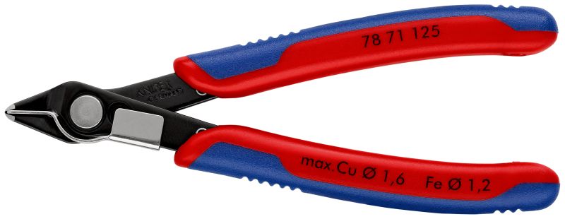 KNIPEX Electronic Super Knips® brüniert 2-K 125mm Drahtklemme