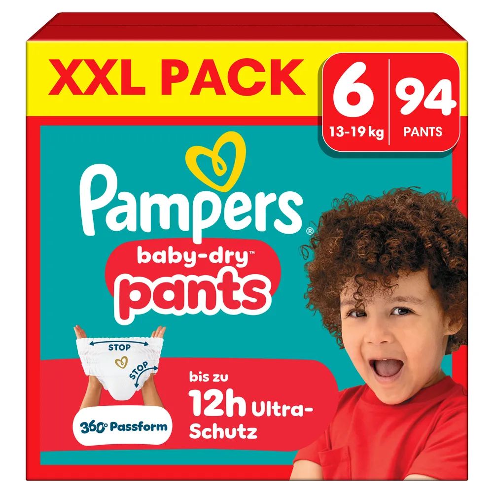 Pampers Baby Dry Pants Gr.6 Extra Large 13-19kg 