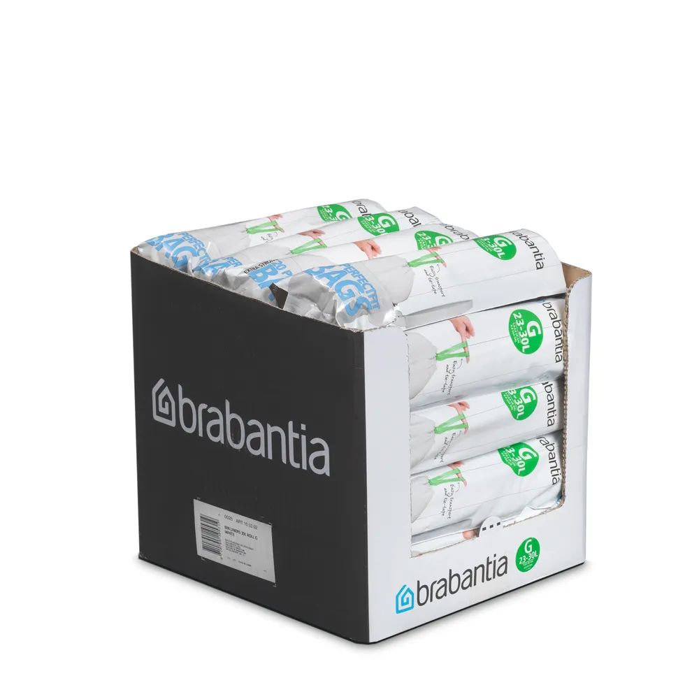 Brabantia Müllbeutel G, 23-30L, 20/Rolle - White
