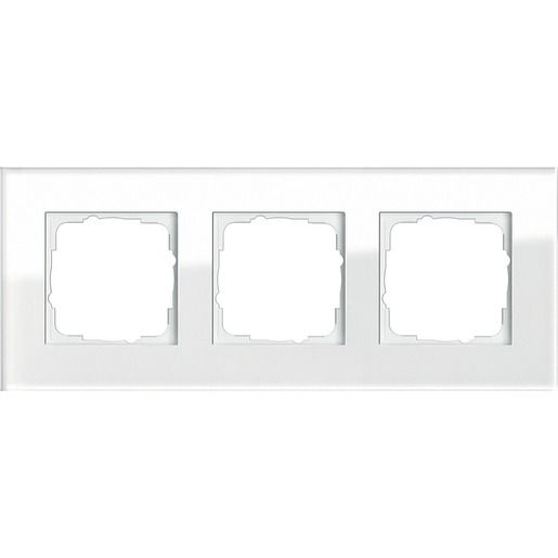 Gira RAHMEN 3-FACH ESPRIT / GIRA 021312 WS.GLAS S.55 021312