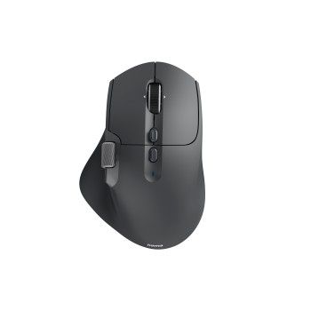 Hama Multi-Device-Maus "WM-900", ergonomisch, Funk/Bluetooth®, Akku, RGB, SW