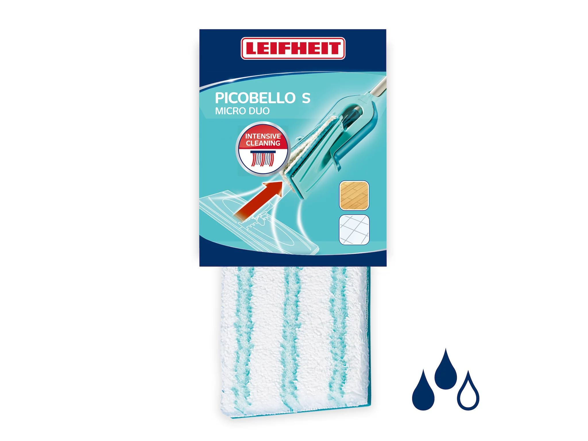 Leifheit Wischpad Picobello S micro duo