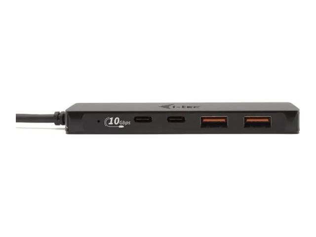 i-tec Hub - 2 x USB 3.2 Gen 2 + 2 x USB-C 3.2 Gen 2
