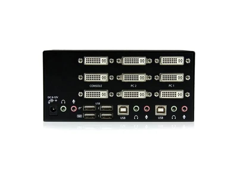 StarTech.com 2 Port Dreifach Monitor DVI USB