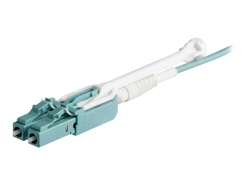StarTech.com MTP to LC Breakout Cable - 30 ft / 10m - OM3 Multimode - 40Gb - Pull Tab - Plenum - MPO / MTP Connector - Fiber Optic Cable (MPO8LCPL10M)