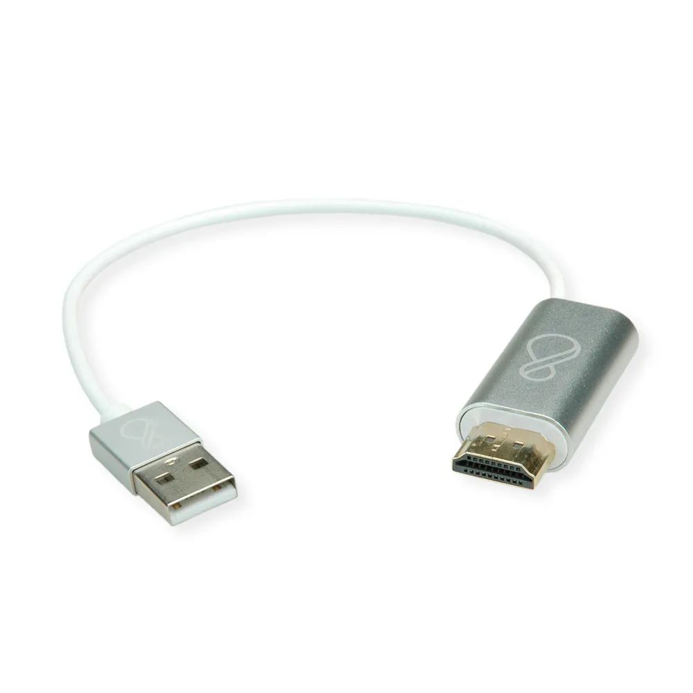 BACHMANN Ochno Adapter HDMI zu USB-C und USB-A