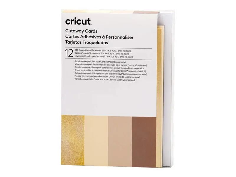 Cricut Neutrals Sampler - Cutaway Kartenset