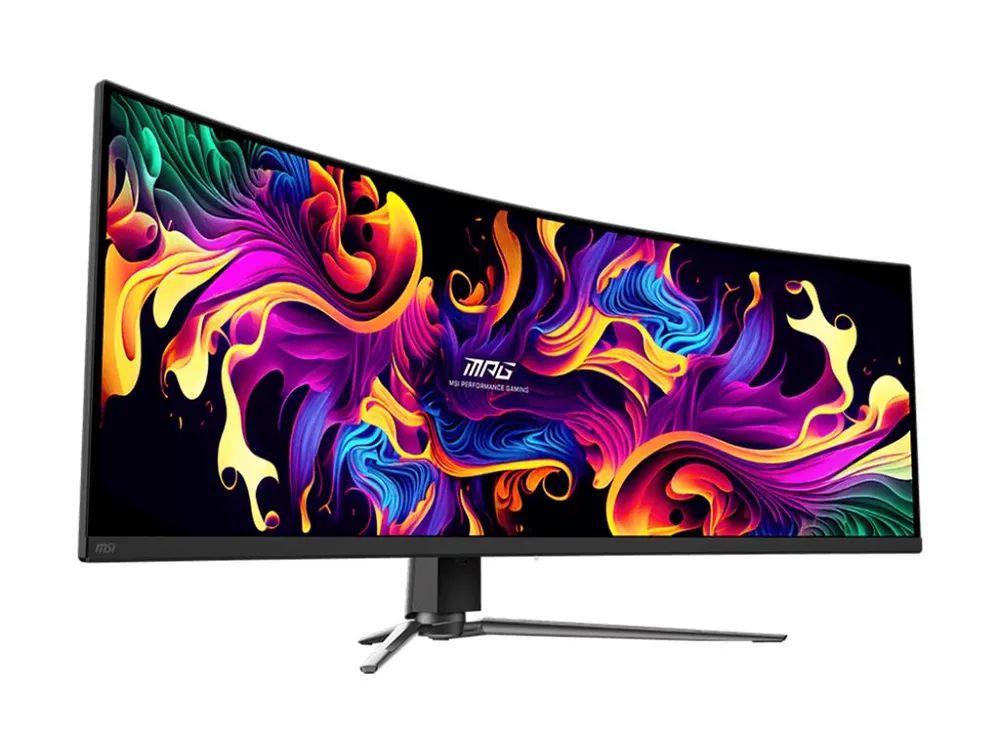 MSI MPG 491CQPXDE QD-OLED - OLED-Monitor - Gaming - gebogen - 124.5 cm (49")