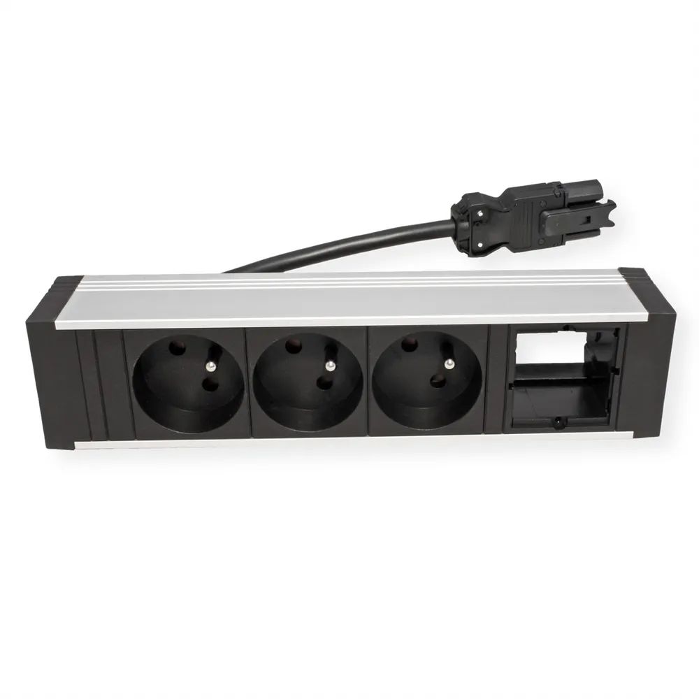 BACHMANN CONEO Set 3xUTE 1xCM 0,2m GST18 weissaluminium