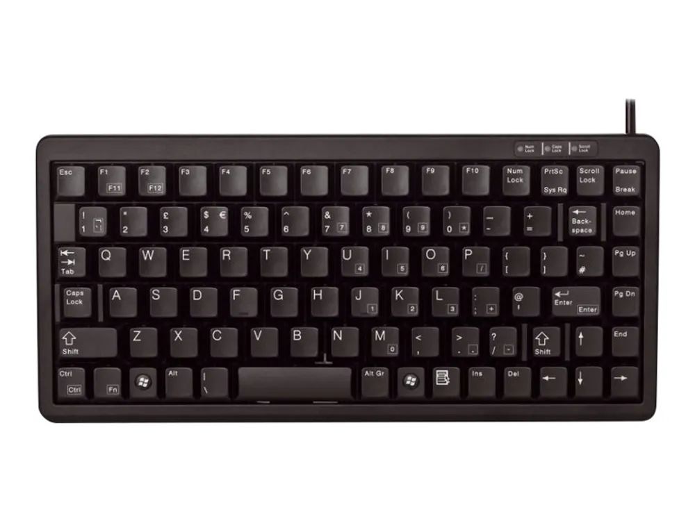 Cherry G84-4100 Compact Keyboard - Tastatur - PS/2, USB