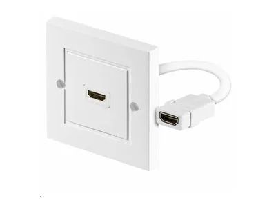 MicroConnect Ausgang - HDMI - weiß 1 Anschluss